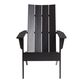 Modern Slatted Wood Adirondack Chair image number 2