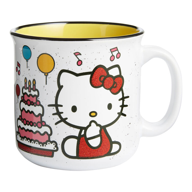 Hello Kitty Happy Birthday Ceramic Mug image number 1