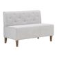 Galway Light Gray Upholstered 3 Piece Dining Banquette image number 3