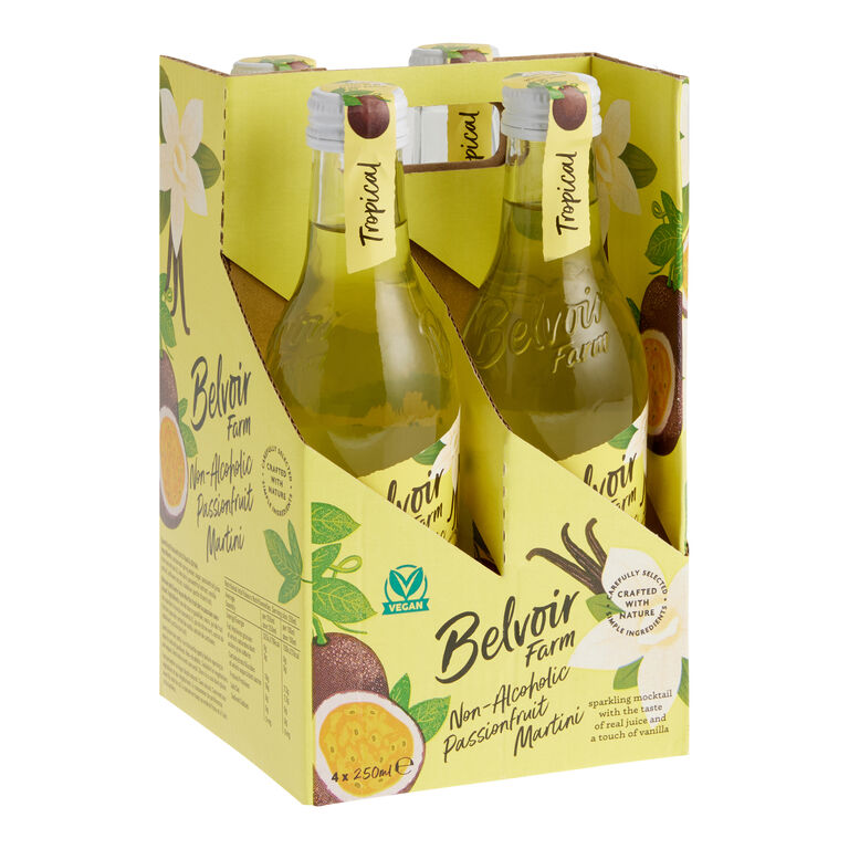 Belvoir Farm Non Alcoholic Passionfruit Martini 4 Pack image number 1