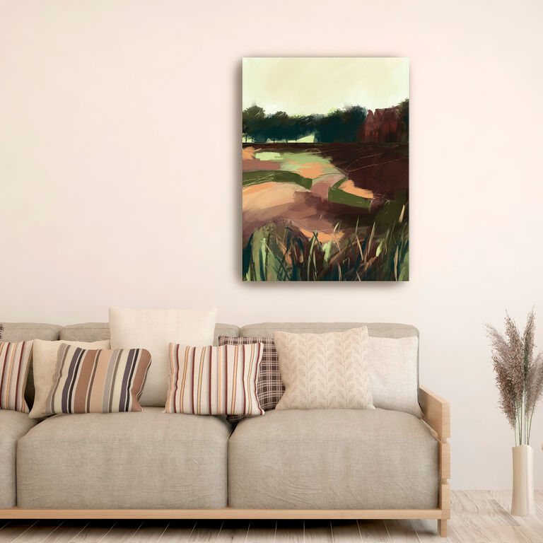 Manor House By Luana Asiata Canvas Wall Art image number 2
