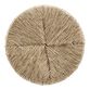 Claudia Natural Seagrass and Wood Swivel Counter Stool image number 3