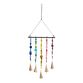 Rainbow Beads and Metal Bells Wind Chime image number 0