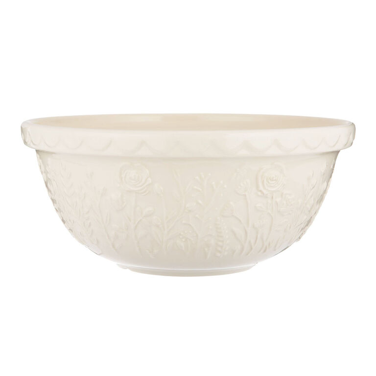 Mason Cash Large Cream In the Meadow Ceramic Mixing Bowl image number 1
