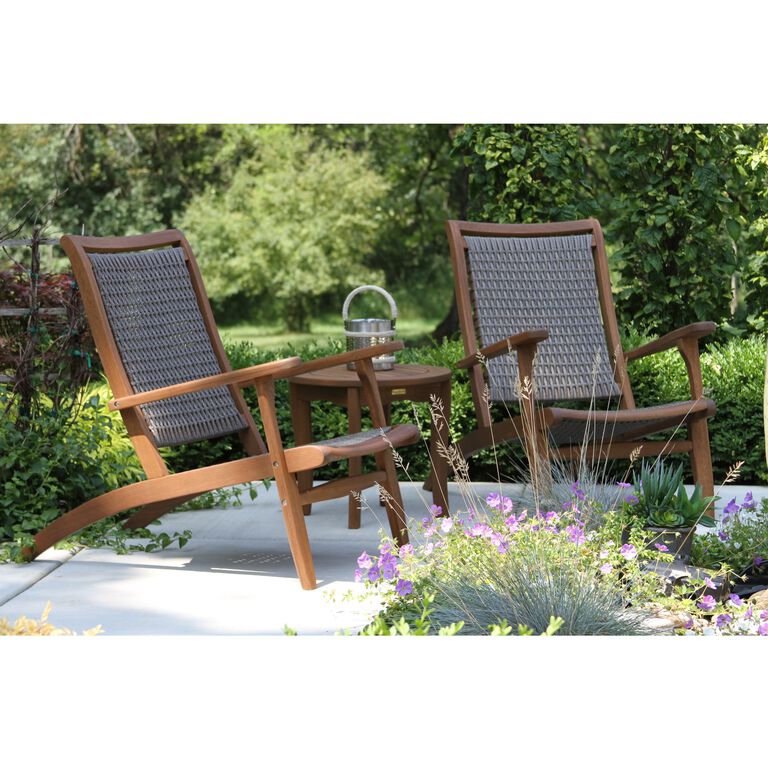 Erich Eucalyptus and All Weather Wicker Outdoor Lounge Chair image number 7