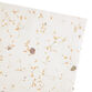 Handmade White Cotton Pressed Flower Wrapping Paper Roll image number 0