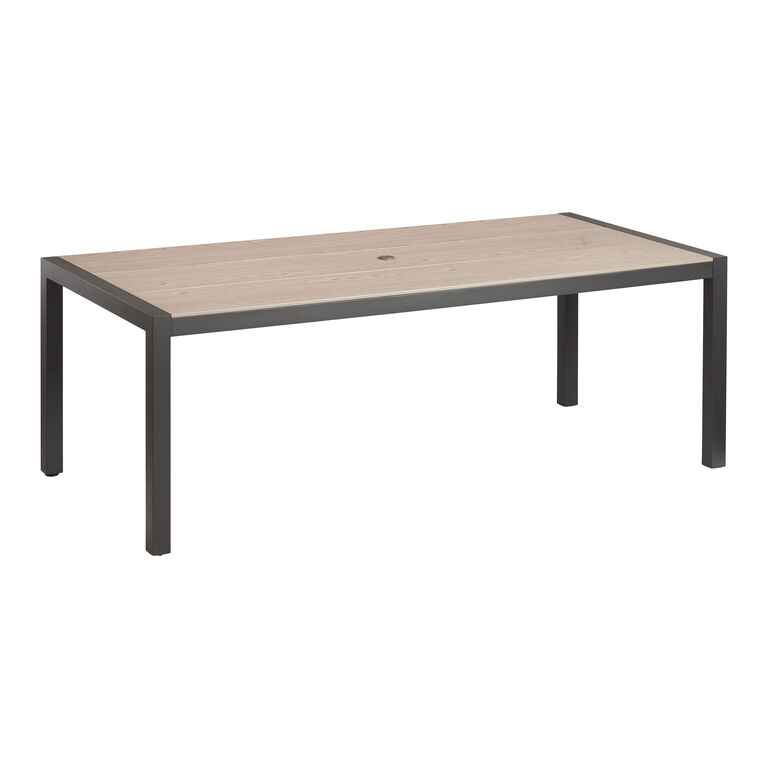 Cordoba Duraboard and Aluminum Outdoor Dining Table image number 1