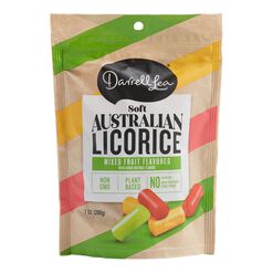 Darrell Lea Mixed Fruit Soft Australian Licorice Set of 4
