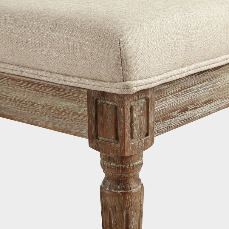Paige Upholstered Dining Bench image number 5