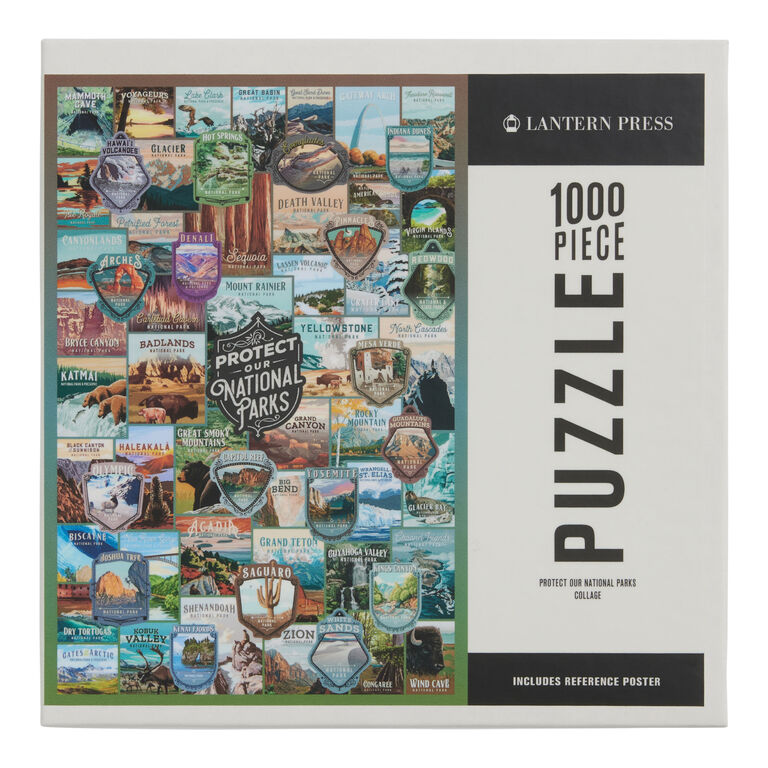 Lantern Press Protect Our National Parks 1000 Piece Puzzle image number 1