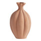 Brown Textured Ceramic Pod Vase image number 0