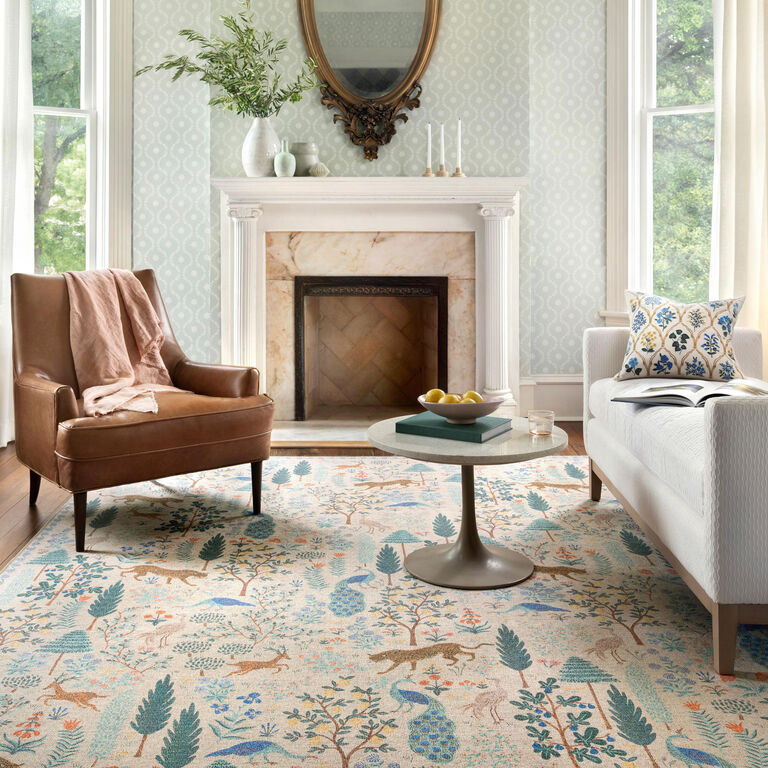 Rifle Paper Co. Menagerie Forest Area Rug image number 2