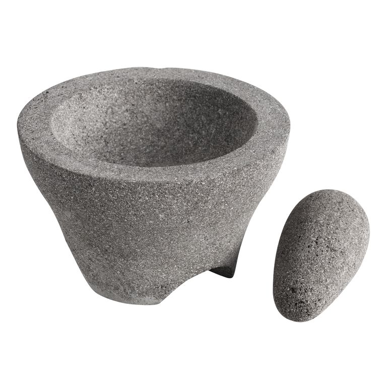 Lava Stone Mortar and Pestle image number 2