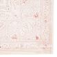 Hasna Pale Pink And White Medallion Area Rug image number 1