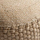 Round Braided Indoor Outdoor Pouf image number 3