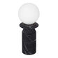 Oceana Frosted Glass Globe and Marble LED Accent Lamp image number 2