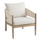 Cabrillo Acacia Wood and Rope Outdoor Armchair image number 0