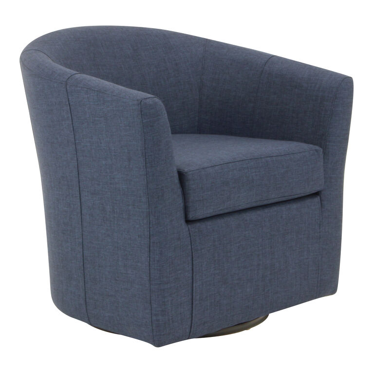 Parvin Upholstered Swivel Chair image number 1