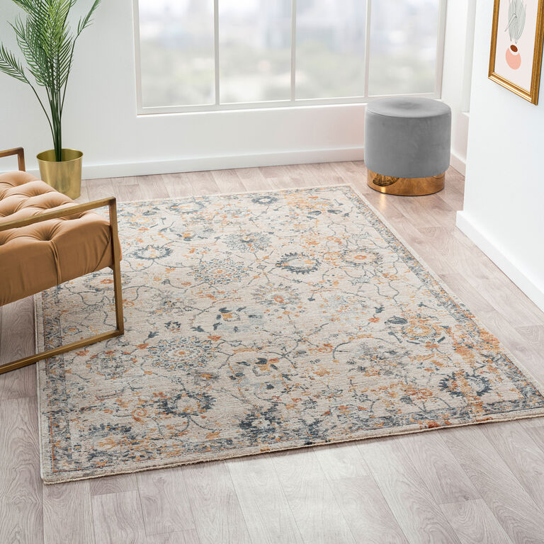 Manor Floral Traditional Style Area Rug image number 2