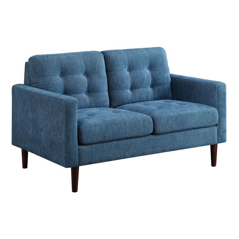 Cannon Mid Century Tufted Upholstered Loveseat image number 1