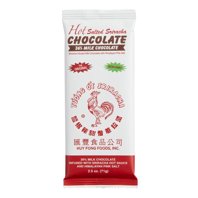 Hot Salted Sriracha Milk Chocolate Bar image number 1