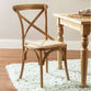 Syena Gray Wood and Rattan Side Chair Set of 2 image number 5