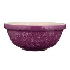 Mason Cash Medium Purple In the Meadow Ceramic Mixing Bowl