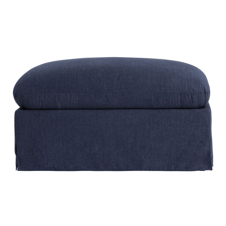 Brynn Feather Filled Sofa Ottoman image number 2