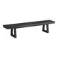 Rayne Charcoal Eucalyptus Wood Outdoor Dining Bench image number 0