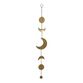 Gold Metal Moon Phases Hanging Decor image number 2