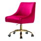 Alton Velvet Upholstered Office Chair image number 0