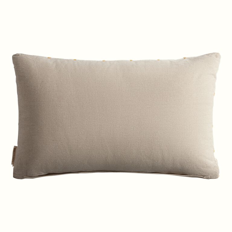 Tufted Embellished Sunrise Lumbar Pillow image number 3