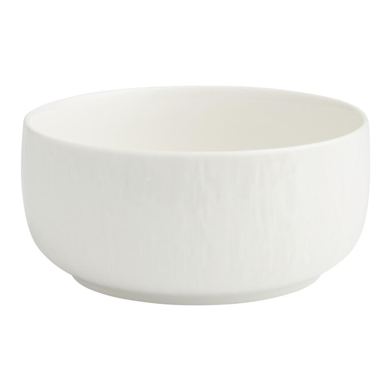 Stella White Textured Dinnerware Collection image number 3