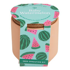 Modern Sprout Tiny Terracotta Baby Watermelon Grow Kit