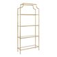 Milayan Tall Metal and Glass Shelf image number 0