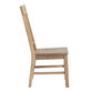 Leona Wood Farmhouse Dining Chair Set Of 2 image number 3