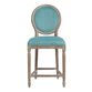 Paige Round Back Upholstered Counter Stool image number 1