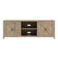 Brewster Faux White Oak Farmhouse Media Stand image number 2