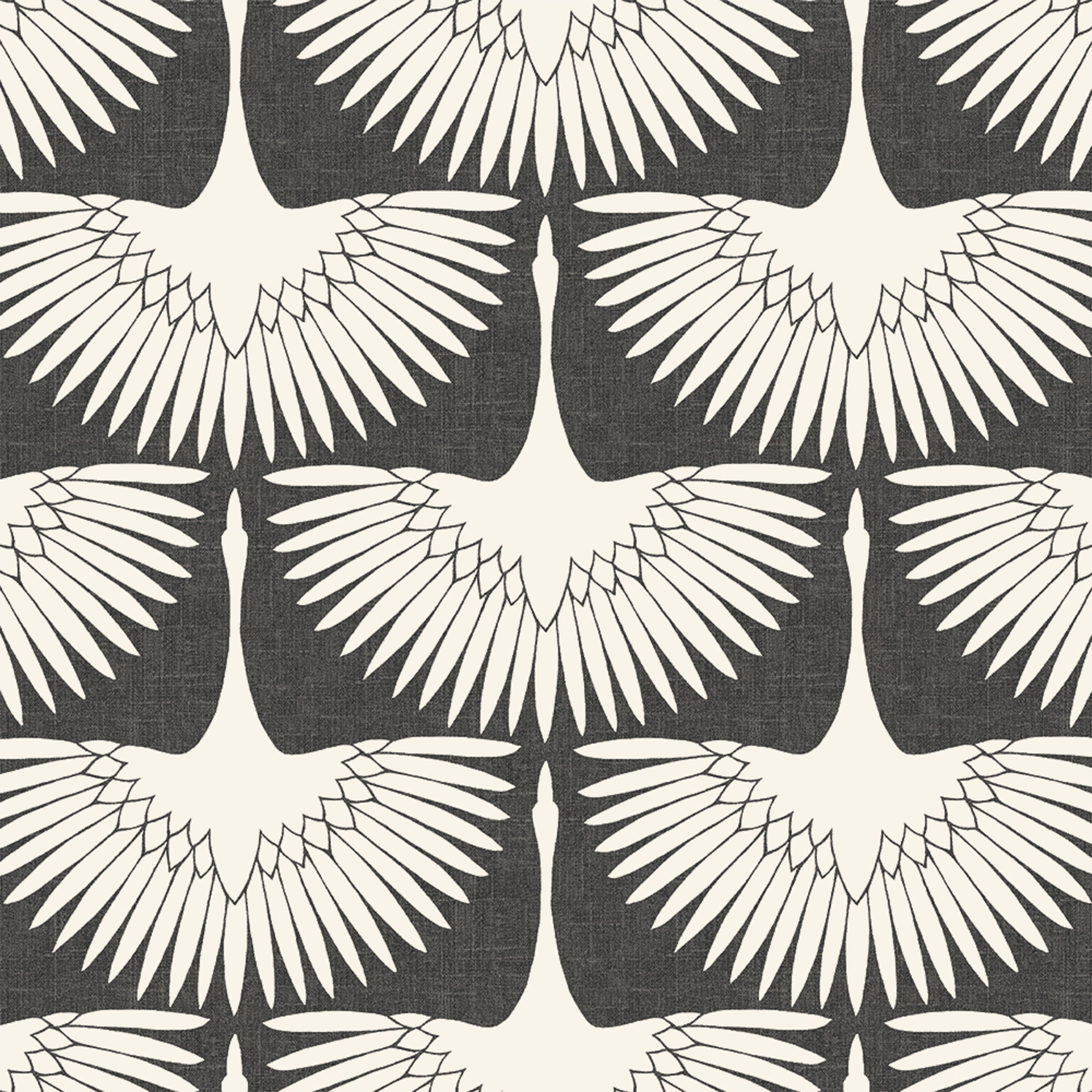 Genevieve Gorder Cranes Peel And Stick Wallpaper